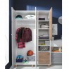 Armoire enfant 3 portes et 2 tiroirs, Gamme teen