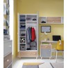 Armoire enfant 2 portes et 1 tiroir , Gamme teen