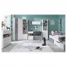 Armoire d'angle enfant en bois, 2 portes, 5 niches, Gamme elche
