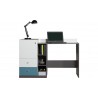 Bureau enfant en bois, 1 porte, 3 niches, 3 tiroirs, Gamme lagos