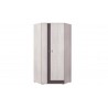 Armoire d'angle enfant en pin, 2 portes, Gamme evora