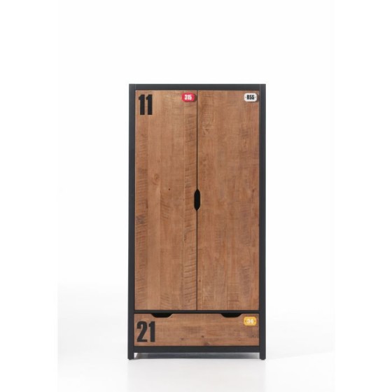 Armoire 2 portes enfant industriel , Gamme alex