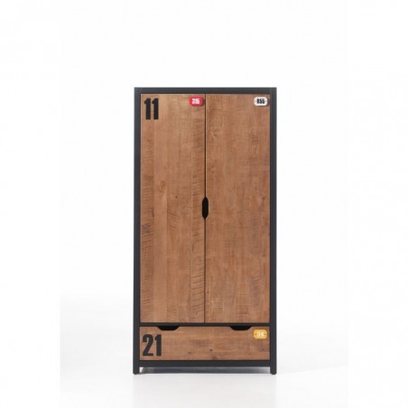 Armoire 2 portes enfant industriel , Gamme alex