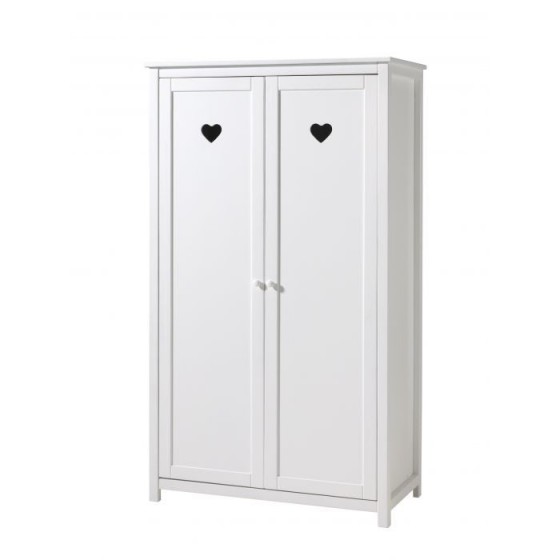 Armoire-dressing 2 portes blanc , Gamme amori