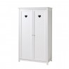 Armoire-dressing 2 portes blanc , Gamme amori