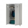 Armoire-dressing 2 portes blanc , Gamme amori