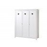 Armoire-dressing 3 portes blanc , Gamme amori