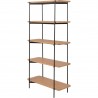 Bibliothèque 5 étagères, Gamme easy