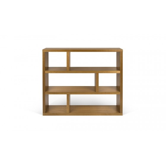 Bibliothèque basse tendance finition bois,, Gamme dublin