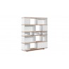 Bibliothèque en bois, 5 étages, Gamme roses