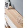 Bibliothèque en bois, 5 étages, Gamme roses