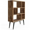 Bibliothèque 6 niches, Gamme woody