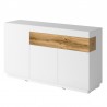 Buffet en bois, 3 portes, 1 tiroir, Gamme florence