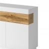 Buffet en bois, 3 portes, 1 tiroir, Gamme florence
