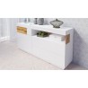 BUFFET DESIGN , 3 TIROIRS, 1 NICHE, 1 PORTE, GAMME FLORENCE