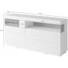 BUFFET DESIGN , 3 TIROIRS, 1 NICHE, 1 PORTE, GAMME FLORENCE