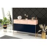 BUFFET DESIGN ELEGANT BLEU ET ROSE, GAMME KLINT