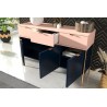 BUFFET DESIGN ELEGANT BLEU ET ROSE, GAMME KLINT