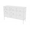 BUFFET DESIGN ELEGANT BLEU ET ROSE, GAMME KLINT