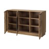 Buffet en chêne, 3 portes, 9 rangements, Gamme bari