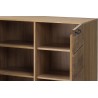 Buffet en chêne, 3 portes, 9 rangements, Gamme bari