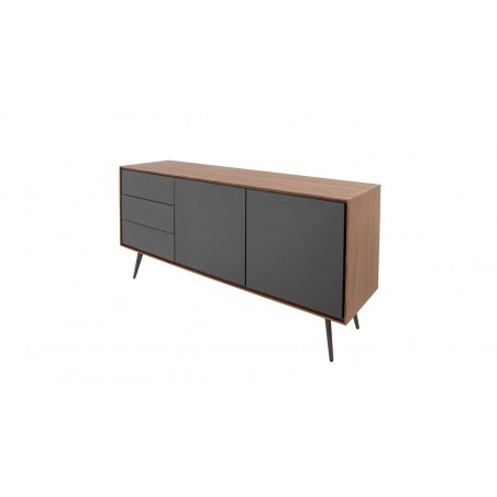 Buffet bas 2 portes, 3 tiroirs, Gamme abys