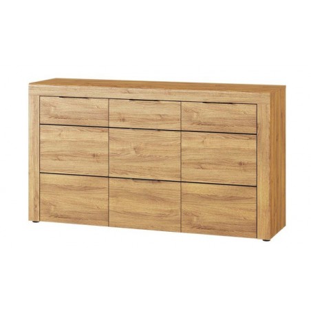 Buffet en bois, 2 portes , 3 tiroirs, Gamme naples