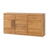 Buffet en chêne, 4 tiroirs, 2 portes, Gamme palerme