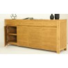 Buffet en teck, 4 tiroirs, 4 portes, Gamme rome