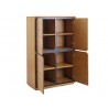 Buffet haut en teck massif 4 portes, Gamme dynamic