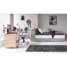 Bureau enfant en bois, 4 tiroirs, Gamme sintra