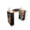BUREAU GAIN DE PLACE 10 NICHES DE RANGEMENT , GAMME MODULO