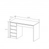 Bureau 5 tiroirs  , Gamme office