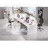 Bureau d'angle 3 tiroirs, Gamme office
