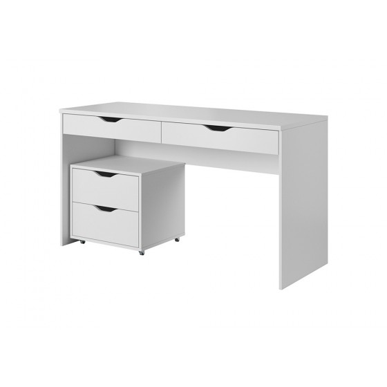 Bureau 2 tiroirs avec un conteneur , Gamme office