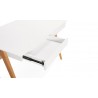 Bureau en mdf, 2 tiroirs, Gamme prato