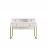 Bureau 4 tiroirs et 1 niche, Gamme Cloe