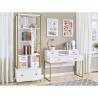 Bureau 4 tiroirs et 1 niche, Gamme Cloe