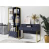 Bureau 4 tiroirs et 1 niche, Gamme Cloe