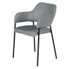 Chaise repas gris foncé, Gamme arty