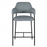 Chaise plan de travail bleu aqua, Gamme arty