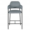 Chaise plan de travail bleu aqua, Gamme arty