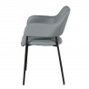 Chaise repas gris foncé, Gamme arty