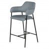 Chaise plan de travail bleu aqua, Gamme arty