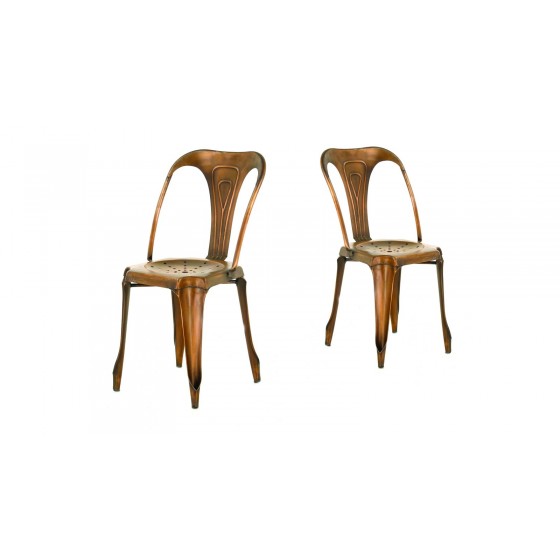 Chaise cuivre, Gamme indus