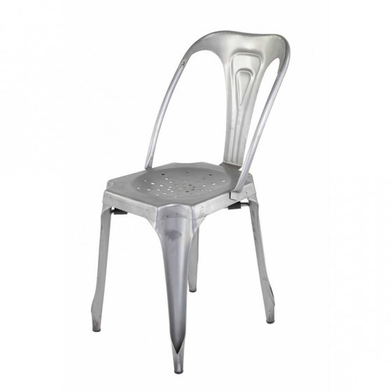 Chaise metal brut, Gamme indus