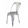 Chaise metal brut, Gamme indus