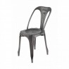 Chaise métal vieilli, Gamme indus