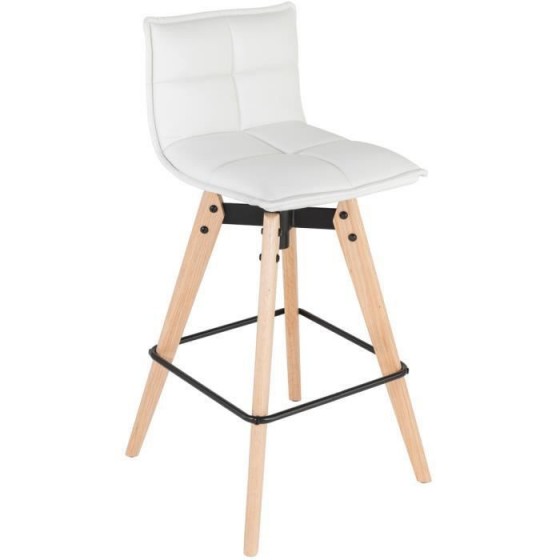 Chaise de bar blanche, Gamme mae