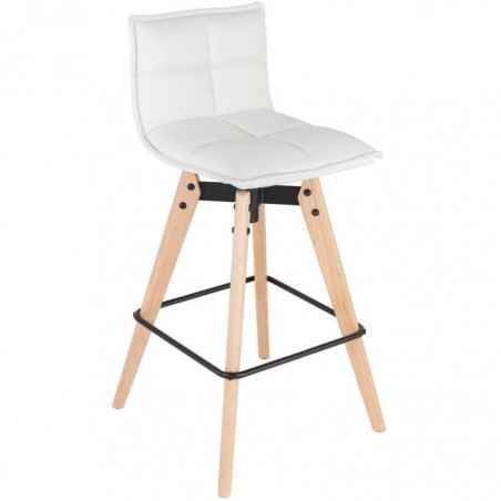 Chaise de bar blanche, Gamme mae